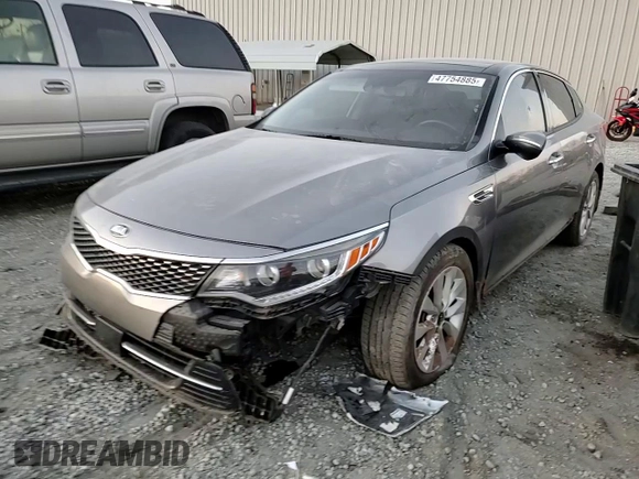 2017 Kia Optima EX with VIN 5XXGU4L3XHG174538, listed as a Copart auction lot 47754885 with 117,952 mi miles and Salvage Title. Bid and sale history available at carsss.com. Image 11.