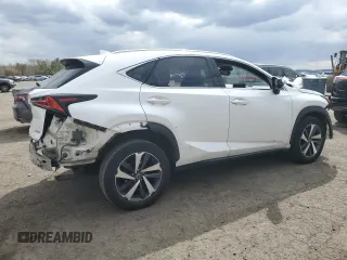 2018 Lexus NX with VIN JTJBARBZXJ2155633, listed as a Copart auction lot 50715495 with 172,058 mi miles and Salvage Title. Bid and sale history available at carsss.com. Image 3.