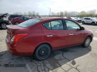 2014 Nissan Versa SV with VIN 3N1CN7AP0EL835693, listed as a Copart auction lot 50122244 with 163,742 mi miles and Non Repairable. Bid and sale history available at DreamBid. Image 3.