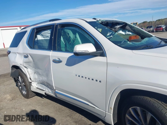 2023 Chevrolet Traverse Premier with VIN 1GNERKKW5PJ337350, listed as a IAAI auction lot 41876199 with Not provided miles and . Bid and sale history available at DreamBid. Image 6.