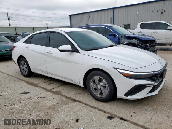 2024 Hyundai Elantra SE with VIN KMHLL4DG3RU828340, listed as a Copart auction lot 54086465 with 11,698 mi miles and Clean title. Bid and sale history available at DreamBid. Image 4.