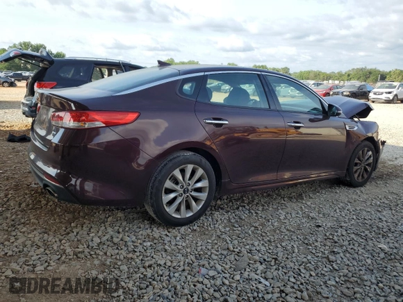 2017 Kia Optima EX with VIN 5XXGU4L32HG163260, listed as a Copart auction lot 61853685 with 140,007 mi miles and Salvage title. Bid and sale history available at DreamBid. Image 3.