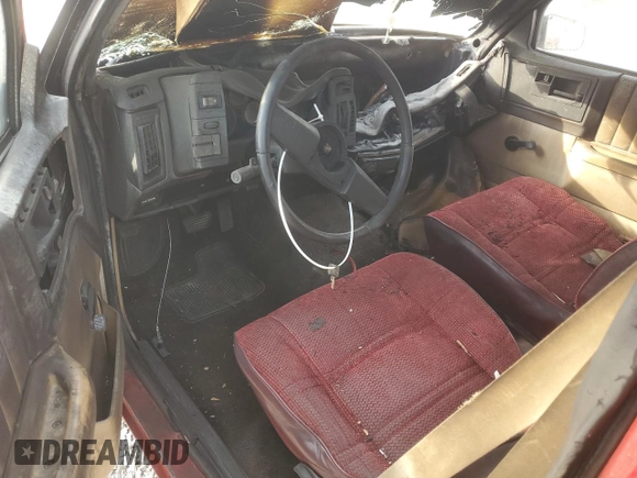 1987 GMC Sonoma with VIN 1GTBS14E0H8505371, listed as a Copart auction lot 48561145 with Not Provided miles and Non Repairable. Bid and sale history available at DreamBid. Image 8.