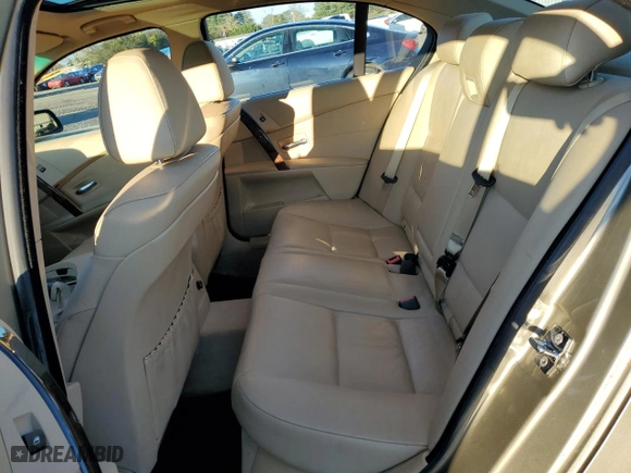 2004 BMW 5 Series 545iA with VIN WBANB335X4B112689, listed as a Copart auction lot 78789874 with 114,016 mi miles and Salvage Title. Bid and sale history available at carsss.com. Image 10.