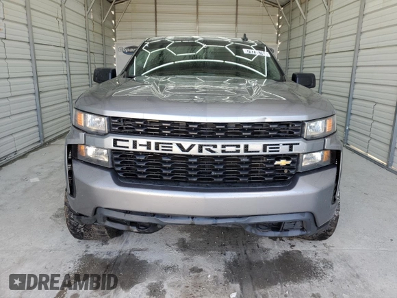 2021 Chevrolet Silverado 1500 Custom with VIN 1GCPYBEH3MZ149540, listed as a Copart auction lot 83498534 with 147,526 mi miles and Clean Title. Bid and sale history available at DreamBid. Image 5.