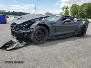 2017 Chevrolet Corvette Grand Sport 2LT z VIN 1G1YY2D71H5111730, wystawiony jako Copart lot #55511355 z przebiegiem Nie podano mil oraz Szkoda całkowita • Salvage title. Historia ofert i sprzedaży dostępna na DreamBid. Obrazek 1.