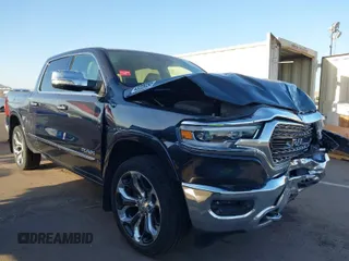2019 Ram 1500 Limited z VIN 1C6SRFHT0KN740208, wystawiony jako IAAI lot #41695602 z przebiegiem 61 914 mil mil oraz . Historia ofert i sprzedaży dostępna na DreamBid. Obrazek 1.