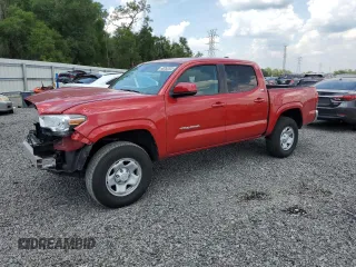 2022 Toyota Tacoma SR with VIN 3TYAX5GN5NT050626, listed as a Copart auction lot 60263535 with 40,950 mi miles and Salvage title. Bid and sale history available at DreamBid. Image 1.
