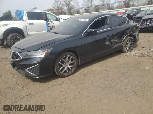 2020 Acura ILX Premium with VIN 19UDE2F7XLA007749, listed as a Copart auction lot 54244885 with 70,445 mi miles and Salvage title. Bid and sale history available at DreamBid. Image 1.