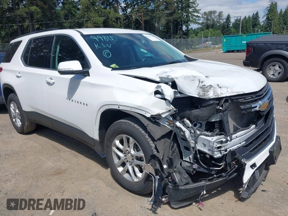 2021 Chevrolet Traverse LT Cloth с VIN 1GNERGKW7MJ183331, выставлен на аукционе IAAI как лот 42651395 с пробегом 51 398 миль миль и . История ставок и продаж доступна на DreamBid. Изображение 1.