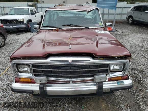 1986 Jeep Grand Wagoneer z VIN 1JCNJ15U6GT029563, wystawiony jako Copart lot #78917364 z przebiegiem 115 025 mil mil oraz Szkoda całkowita • Salvage title. Historia ofert i sprzedaży dostępna na DreamBid. Obrazek 5.