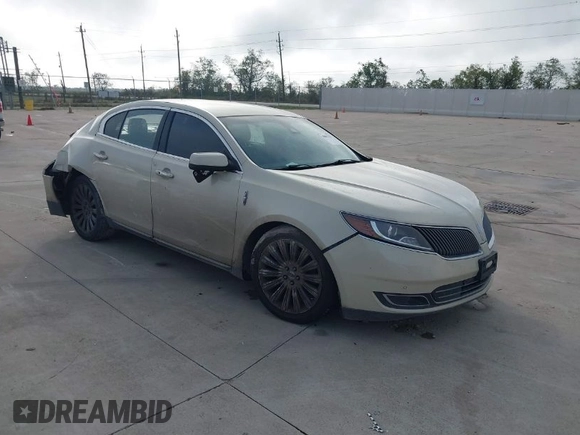 2015 Lincoln MKS with VIN 1LNHL9DKXFG607951, listed as a IAAI auction lot 40807752 with 207,097 mi miles. Bid and sale history available at carsss.com. Image 1.