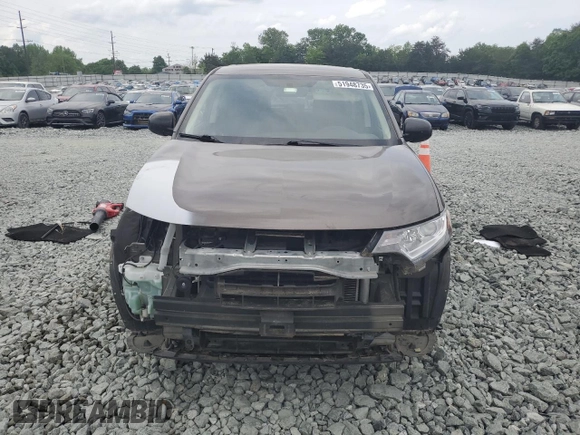 2018 Mitsubishi Outlander ES with VIN JA4AD2A30JZ026845, listed as a Copart auction lot 51948735 with 133,071 mi miles and Salvage title. Bid and sale history available at DreamBid. Image 5.