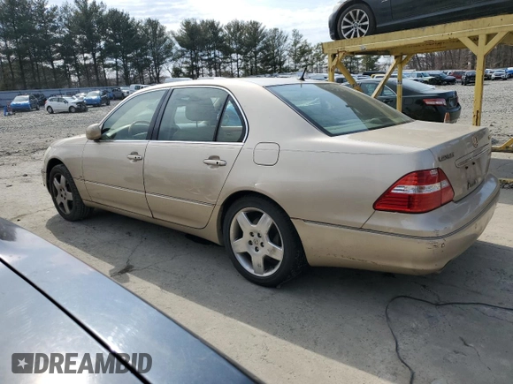 2004 Lexus LS 430 with VIN JTHBN36F140162697, listed as a Copart auction lot 47810895 with 304,336 mi miles and Clean Title. Bid and sale history available at DreamBid. Image 2.