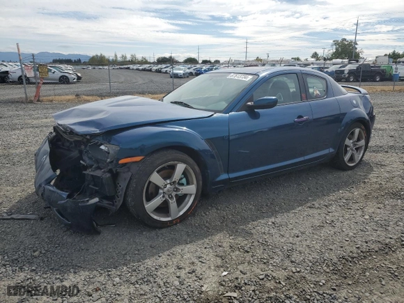 2007 Mazda RX-8 Touring with VIN JM1FE173170209145, listed as a Copart auction lot 67613734 with 100,896 mi miles and Salvage Title. Bid and sale history available at carsss.com. Image 1.