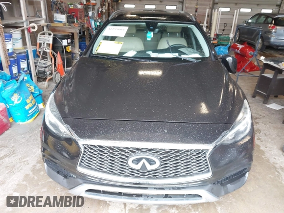 2018 Infiniti QX30 Premium with VIN SJKCH5CR3JA052230, listed as a IAAI auction lot 42299604 with 85,369 mi miles and . Bid and sale history available at DreamBid. Image 13.