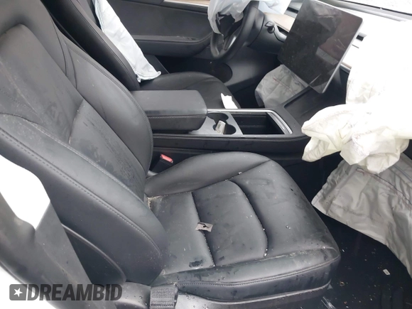 2022 Tesla Model Y Long Range with VIN 7SAYGDEE1NA013066, listed as a IAAI auction lot 41646912 with Not Provided miles and . Bid and sale history available at DreamBid. Image 5.