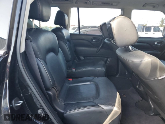 2018 Infiniti QX80 with VIN JN8AZ2NFXJ9664603, listed as a Copart auction lot 55458975 with 189,529 mi miles and Clean Title. Bid and sale history available at DreamBid. Image 11.
