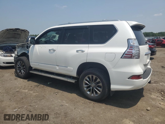 2015 Lexus GX 460 Luxury with VIN JTJJM7FXXF5100413, listed as a Copart auction lot 59715345 with 167,211 mi miles and Salvage title. Bid and sale history available at DreamBid. Image 2.
