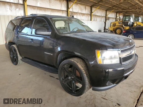 2008 Chevrolet Tahoe 3LT with VIN 1GNFC13JX8R197964, listed as a Copart auction lot 72409814 with 104,277 mi miles and Clean title. Bid and sale history available at DreamBid. Image 4.
