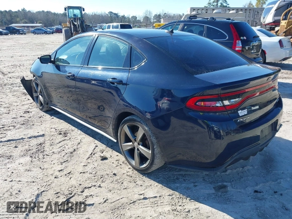 2016 Dodge Dart GT with VIN 1C3CDFEB9GD539044, listed as a IAAI auction lot 41623252 with 205,158 mi miles. Bid and sale history available at carsss.com. Image 3.