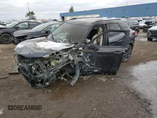 2025 Chevrolet TrailBlazer LT with VIN KL79MRSL5SB003049, listed as a Copart auction lot 43134815 with Not Provided miles and Salvage Title. Bid and sale history available at DreamBid. Image 1.