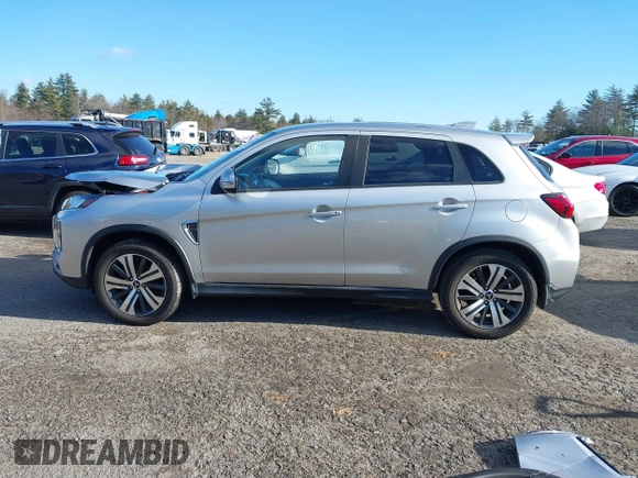2021 Mitsubishi Outlander Sport ES with VIN JA4ARUAU3MU034283, listed as a IAAI auction lot 41082090 with 73,908 mi miles. Bid and sale history available at carsss.com. Image 15.