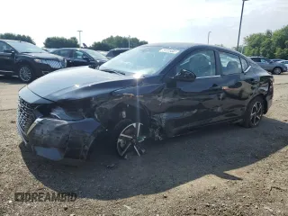 2024 Nissan Sentra SV z VIN 3N1AB8CV9RY251934, wystawiony jako Copart lot #60959315 z przebiegiem 40 822 mil mil oraz Szkoda całkowita • Salvage title. Historia ofert i sprzedaży dostępna na DreamBid. Obrazek 1.