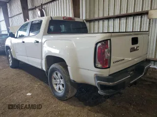 2018 GMC Canyon 2WD with VIN 1GTG5BEAXJ1328616, listed as a Copart auction lot 87008144 with 92,603 mi miles and Salvage Title. Bid and sale history available at carsss.com. Image 2.
