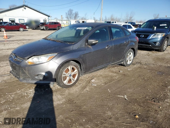 2014 Ford Focus SE with VIN 1FADP3F22EL439543, listed as a Copart auction lot 47084845 with 129,274 mi miles and Clean Title. Bid and sale history available at carsss.com. Image 1.