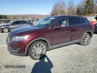2018 Lincoln MKX Reserve with VIN 2LMPJ6LR4JBL19507, listed as a Copart auction lot 47356745 with 76,875 mi miles and Salvage Title. Bid and sale history available at carsss.com. Image 1.
