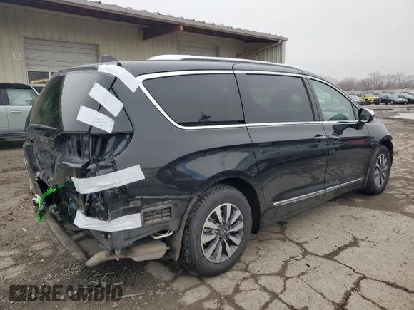 2021 Chrysler Pacifica Hybrid Limited с VIN 2C4RC1S79MR553384, выставлен на аукционе Copart как лот 43167425 с пробегом 49 367 миль миль и На запчасти • Non repairable. История ставок и продаж доступна на DreamBid. Изображение 3.