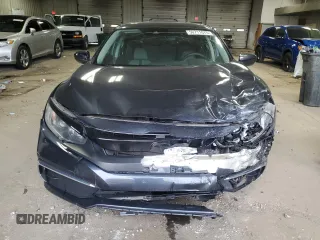 2020 Honda Civic Sedan LX with VIN 19XFC2F66LE015655, listed as a Copart auction lot 50711075 with 0 mi miles and Salvage Title. Bid and sale history available at carsss.com. Image 5.