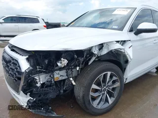 2023 Audi Q5 S line Premium Plus with VIN WA1EABFY3P2122520, listed as a IAAI auction lot 42179826 with 23,020 mi miles and . Bid and sale history available at DreamBid. Image 6.