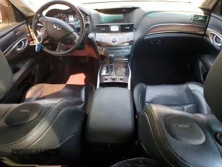 2013 Infiniti M with VIN JN1BY1AP3DM511240, listed as a Copart auction lot 49737185 with 116,644 mi miles and Salvage title. Bid and sale history available at DreamBid. Image 8.