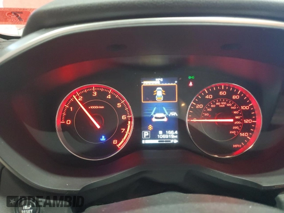 2019 Subaru Impreza Special Sports with VIN 4S3GKAM64K3622132, listed as a Copart auction lot 54581085 with 106,919 mi miles and Salvage title. Bid and sale history available at DreamBid. Image 9.