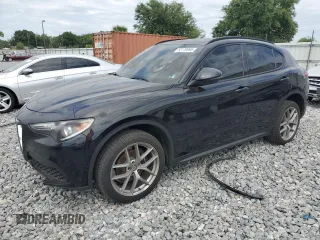 2018 Alfa Romeo Stelvio Ti Sport z VIN ZASFAKNN1J7B67460, wystawiony jako Copart lot #52170995 z przebiegiem 133 853 mil mil oraz Szkoda całkowita • Salvage title. Historia ofert i sprzedaży dostępna na DreamBid. Obrazek 1.