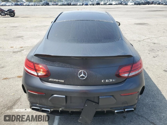 2019 Mercedes-Benz C 63 S AMG with VIN WDDWJ8HB4KF879133, listed as a Copart auction lot 52607115 with 9,930 mi miles and Salvage title. Bid and sale history available at DreamBid. Image 6.