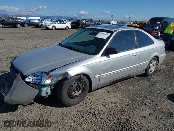 1999 Honda Civic EX with VIN 1HGEJ8242XL025414, listed as a IAAI auction lot 41736378 with 206,342 mi miles. Bid and sale history available at carsss.com. Image 17.