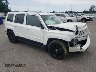 2017 Jeep Patriot High Altitude with VIN 1C4NJPFA6HD166491, listed as a Copart auction lot 57320225 with 75,894 mi miles and Salvage title. Bid and sale history available at DreamBid. Image 4.