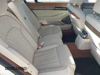 2021 Genesis G90 3.3T Premium with VIN KMTF34PA8MU089310, listed as a IAAI auction lot 41762530 with 1 mi miles. Bid and sale history available at carsss.com. Image 8.