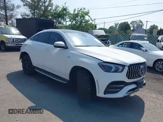2021 Mercedes-Benz GLE 53 AMG with VIN 4JGFD6BB6MA250046, listed as a IAAI auction lot 42667803 with 65,199 mi miles and . Bid and sale history available at DreamBid. Image 1.