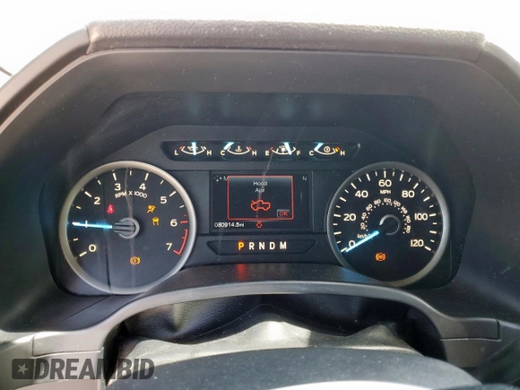 2018 Ford F-150 XL with VIN 1FTEW1E50JKD58719, listed as a Copart auction lot 59637045 with 80,914 mi miles and Salvage title. Bid and sale history available at DreamBid. Image 9.