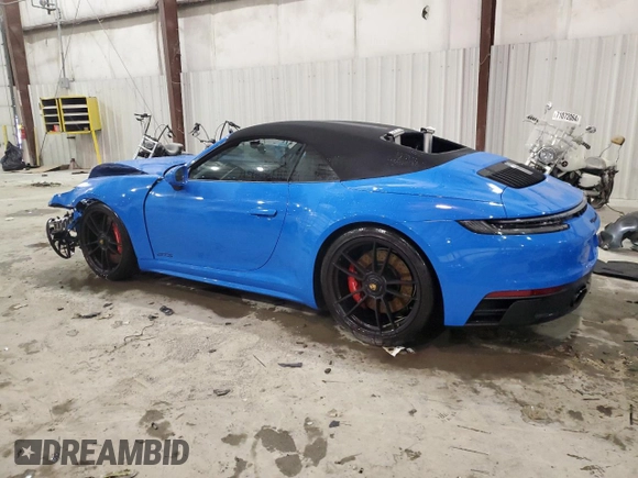 2024 Porsche 911 Carrera S with VIN WP0CB2A94RS245398, listed as a Copart auction lot 41980985 with 3,674 mi miles and Salvage Title. Bid and sale history available at carsss.com. Image 2.