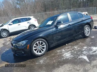 2018 BMW 3 Series 320i with VIN WBA8A9C58JAH13719, listed as a IAAI auction lot 41651935 with 85,137 mi miles. Bid and sale history available at carsss.com. Image 18.