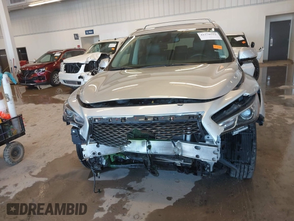 2017 Infiniti QX60 with VIN 5N1DL0MM3HC525307, listed as a IAAI auction lot 41578552 with 54,313 mi miles and . Bid and sale history available at DreamBid. Image 12.