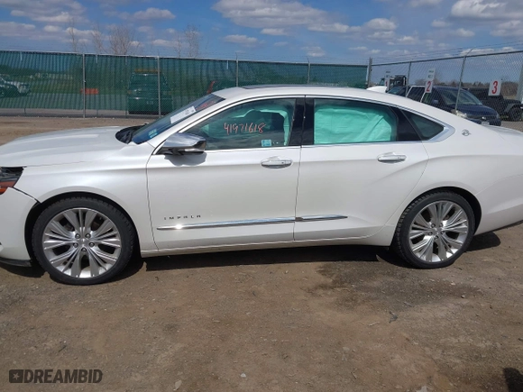 2018 Chevrolet Impala Premier with VIN 2G1125S35J9123960, listed as a IAAI auction lot 41971618 with 82,823 mi miles. Bid and sale history available at carsss.com. Image 14.