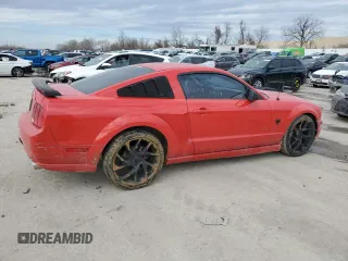 2009 Ford Mustang with VIN 1ZVHT80N895129590, listed as a Copart auction lot 46162455 with 145,096 mi miles and Salvage Title. Bid and sale history available at carsss.com. Image 3.