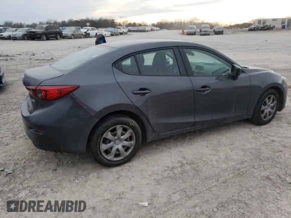 2014 Mazda 3 i SV with VIN JM1BM1T76E1169811, listed as a Copart auction lot 89407985 with 62,719 mi miles and Salvage Title. Bid and sale history available at DreamBid. Image 3.