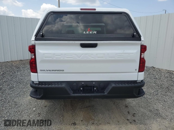 2023 Chevrolet Silverado 1500 Work Truck with VIN 3GCNAAEK5PG347820, listed as a Copart auction lot 56279775 with 125,782 mi miles and Clean Title. Bid and sale history available at DreamBid. Image 6.